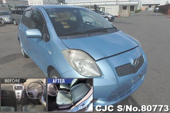 2005 Toyota / Vitz Stock No. 80773